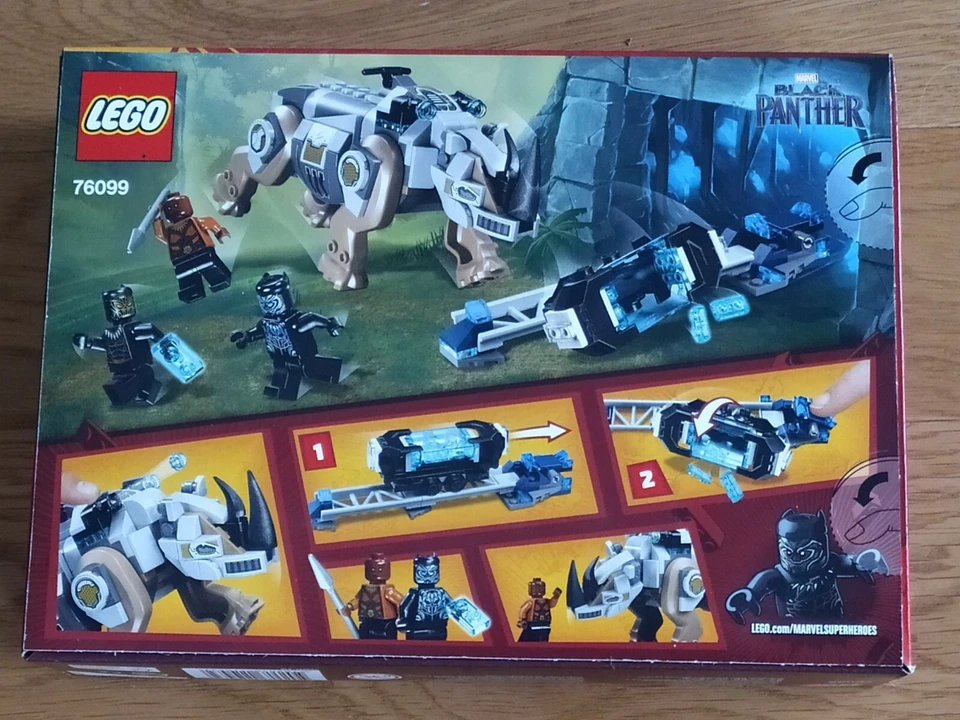 LEGO MARVEL SUPER HEROES 76099 RHINO FACE-OFF BY THE MINE NEUF ET SCELLE - Photo 2/4