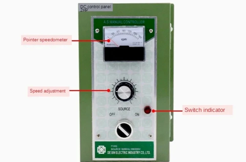 2HP DC Governor 1500W High Power 220V DC Motor Governor Motorcontrollers - Image 4 of 4