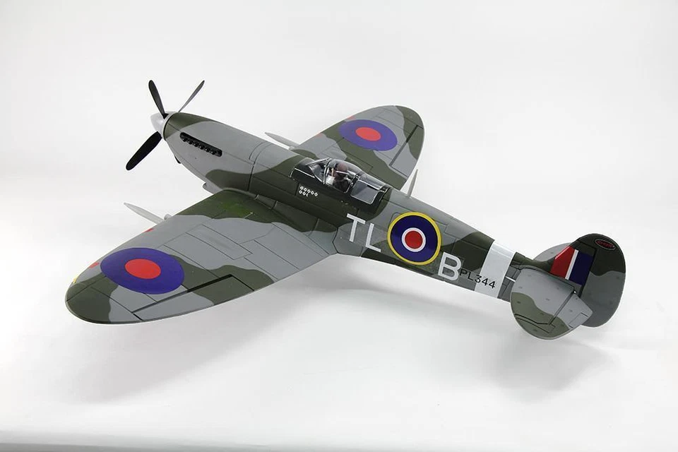 Dynam Spitfire EPO 1200mm PNP V2 Warbird Brushless LiPo WWII RC Flugzeug Modell - Bild 2 von 4