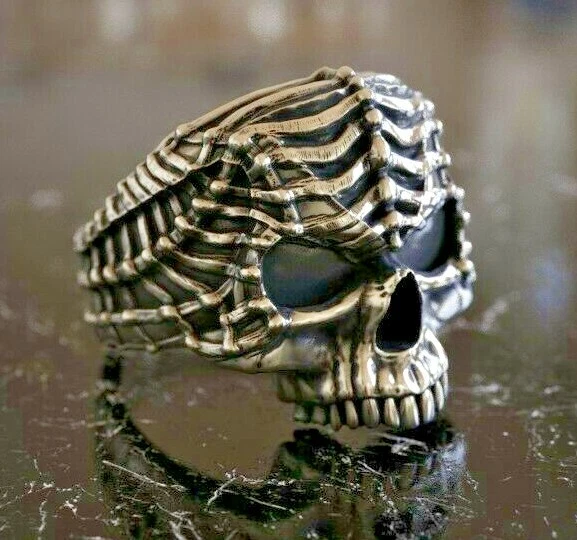 Half jaw hotsell skull ring