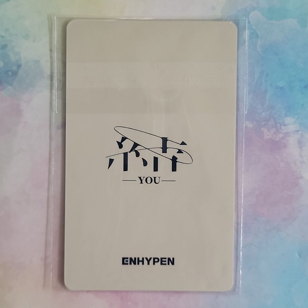 ENHYPEN JP 3rd Single 結 -YOU- Photo Card POB Weverse Japan ENHYPEN JP 3rd Single 結 -YOU- Photo Card POB Weverse Japan