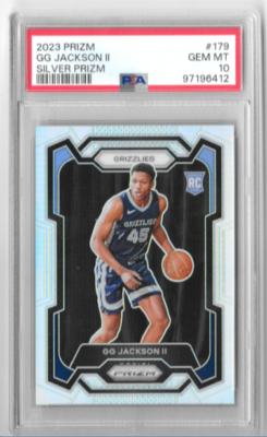 2023-24 Panini Prizm - Silver Prizm #179 GG Jackson (RC) PSA 10 | eBay