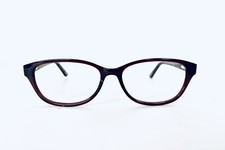 Nicole Miller Brown Lucite Wayfarer Glasses LO0815 Jacqueline BRN 53 16 140 Vtg