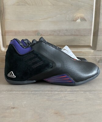 Adidas TMAC 3 Restomod Mens Size 10 Basketball Shoes Raptors Black 