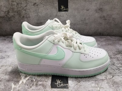 Nike Air Force 1 Mint Green and White Athletic Shoes Nike Air Force 1  main image 4