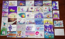 Diddl Postkarte mit Briefmarkenfeld Raritäten AUSWAHL Serie A teilw. wie Neu