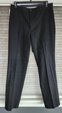 NEW Dockers Pants Mens Signature Khaki Classic Black Cotton Stretch Size 34X34