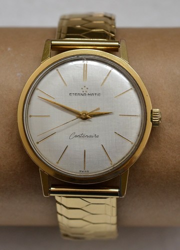 Orologio ETERNA MATIC CENTENAIRE CAL. 1429 U-colori oro | eBay