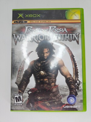 PRINCE OF PERSIA WARRIOR WITHIN Microsoft Xbox Complete CIB Tested Black Label