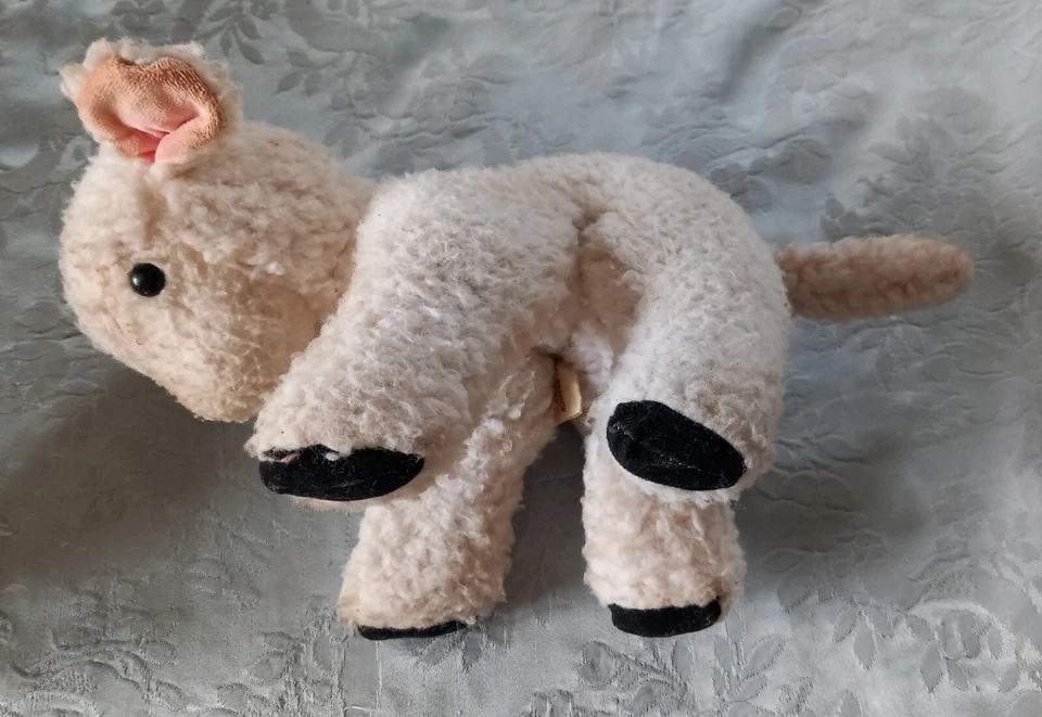 ANCIEN MOUTON BOULGOM 22 CM  SANS LA QUEUE ANNEE 1955  POUR COLLECTION - Photo 4/4