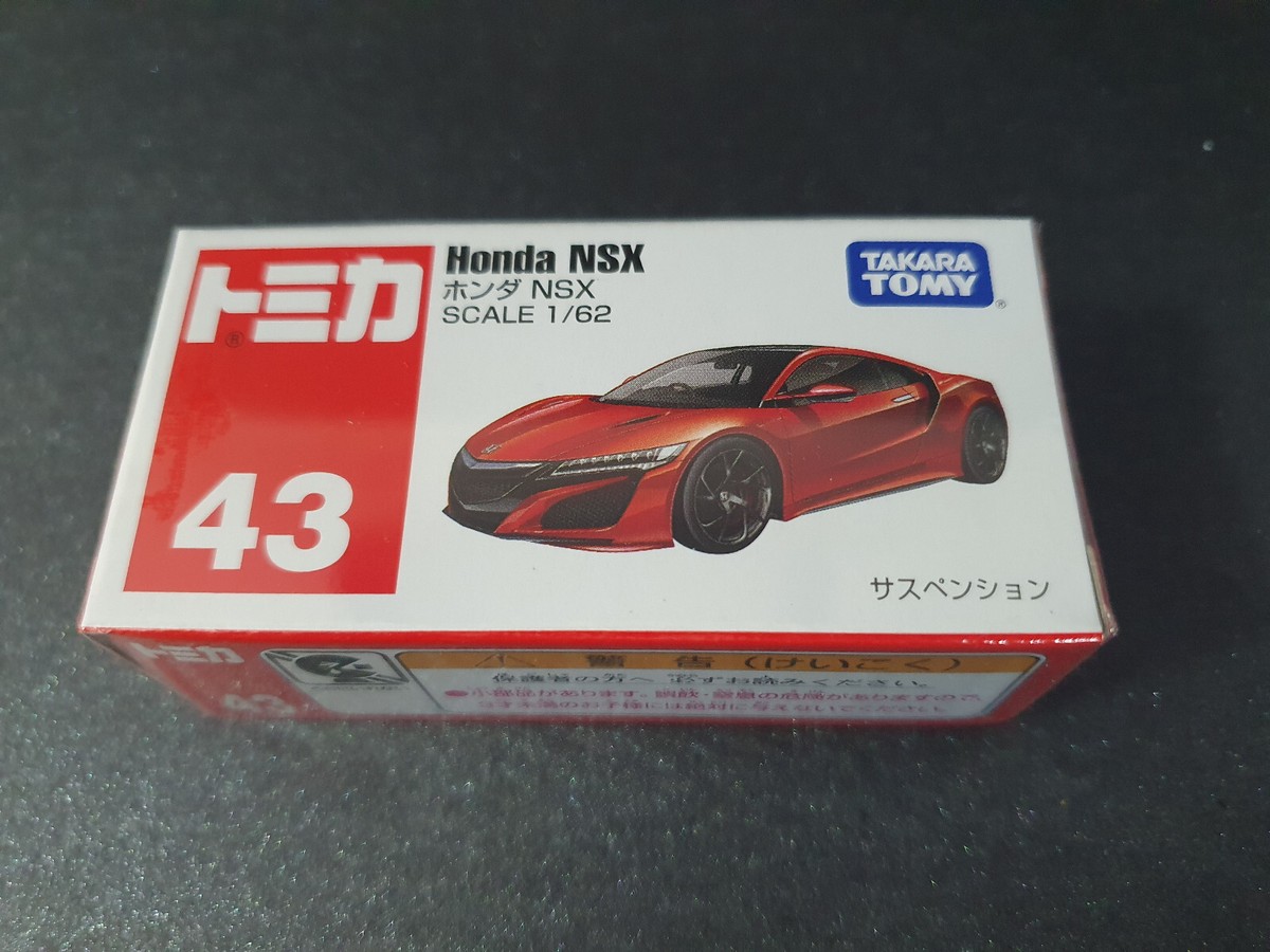 Tomica Honda NSX Diecast Car Vehicle No.43 Takara Tomy 1/62