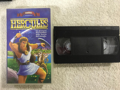 HERCULES Die Geschichte Des Stärksten Mannes Der Welt VHS Goodtimes Manga Selten
