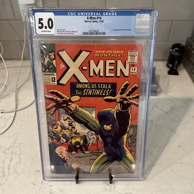 X-Men #14 1965 CGC 5.0 1st App. of the Sentinels | eBay