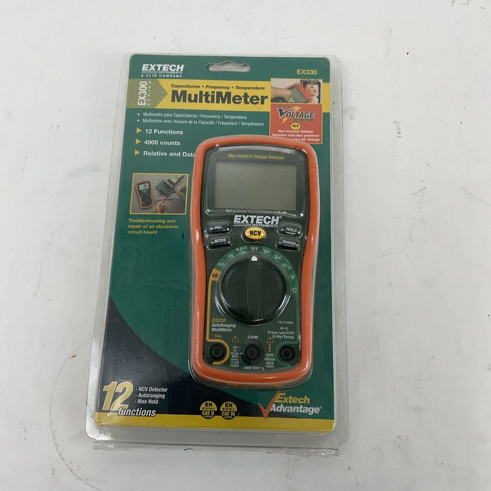 EXTECH EX330 MULTIMETER 12 FUNCTION - Image 3 of 4
