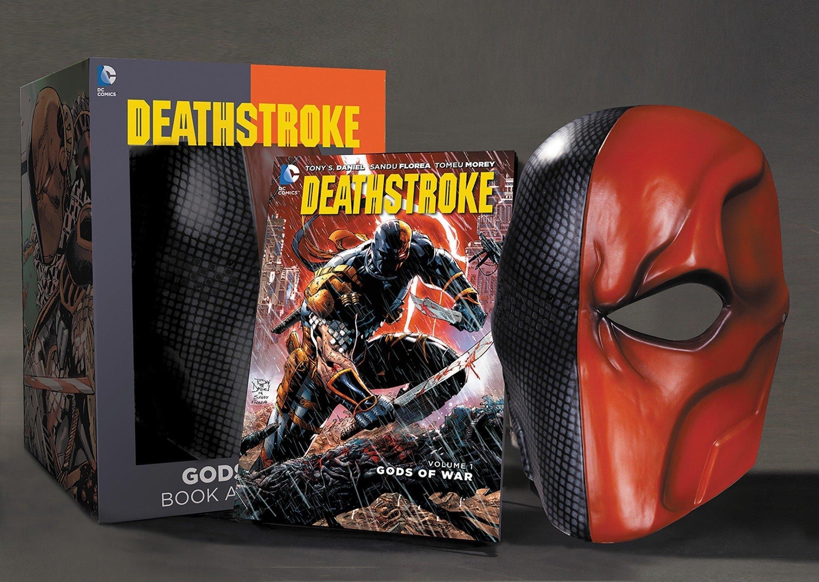 Thumbnail - Deathstroke Vol. 01 Book & Mask Set | Tony Daniel | Taschenbuch |