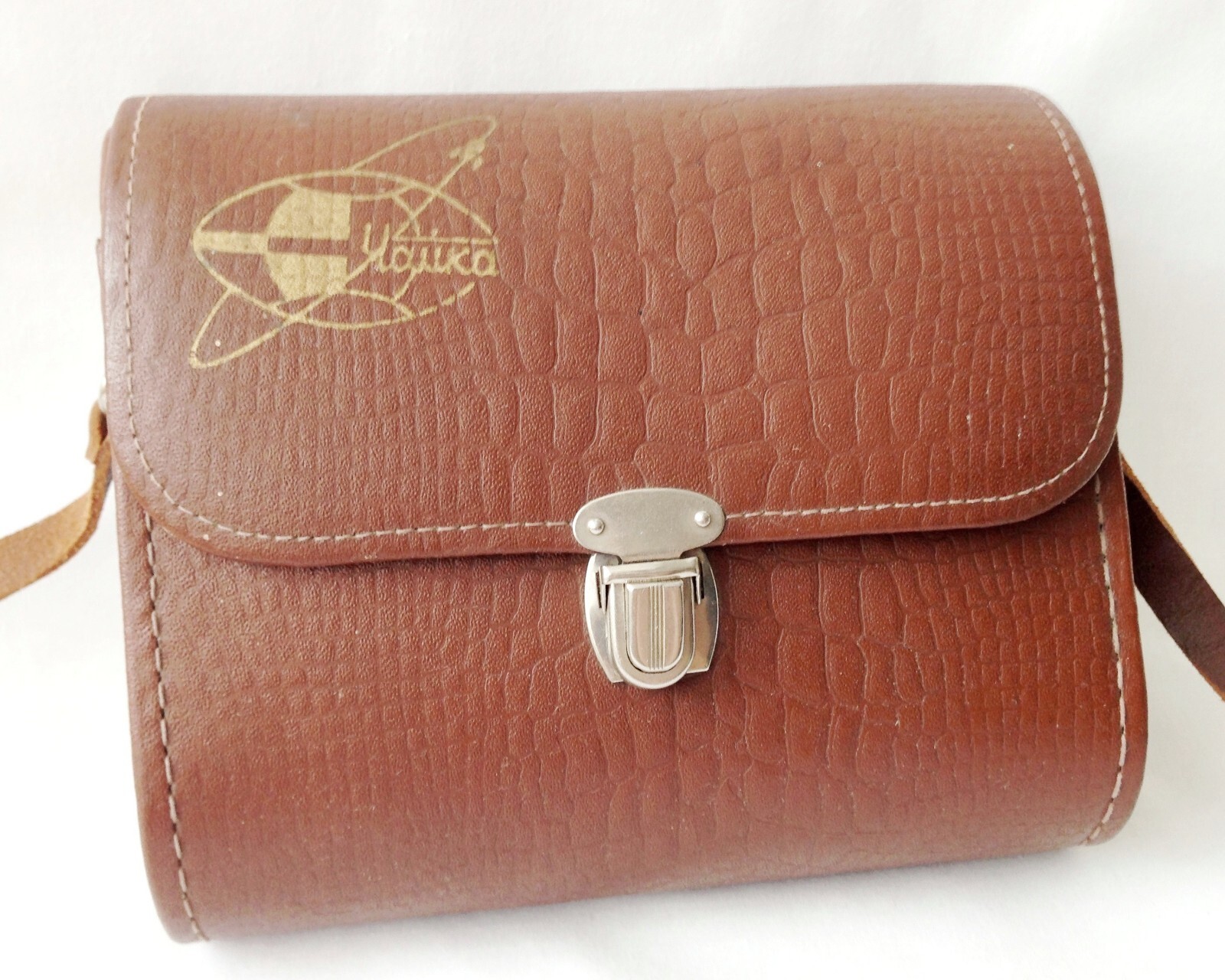 Vintage 60-70s Chaika Soviet USSR Russian Photo Camera Round Flash Чайка Seagull