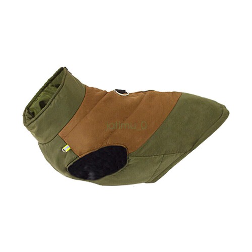 Dog Coat Waterproof With Harness Jacket Raincoat Winter Zip Coats Pet Hole Warm - Picture 21 of 35