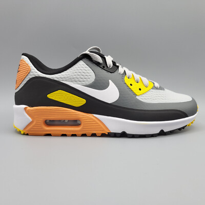 Nike Air Max 90 Golf Men's Size 6 Smoke Grey White Orange Nike Air Max 90 Golf Men's Size 6 Smoke Grey White Orange