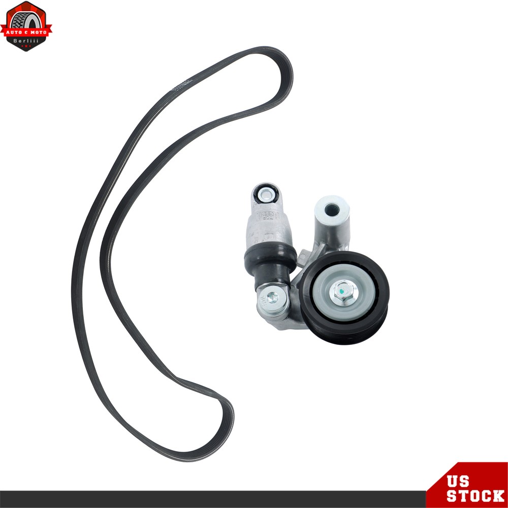 2014-2019 Chevy C7 Corvette Serpentine Belt & Tensioner Kit GM 12651112