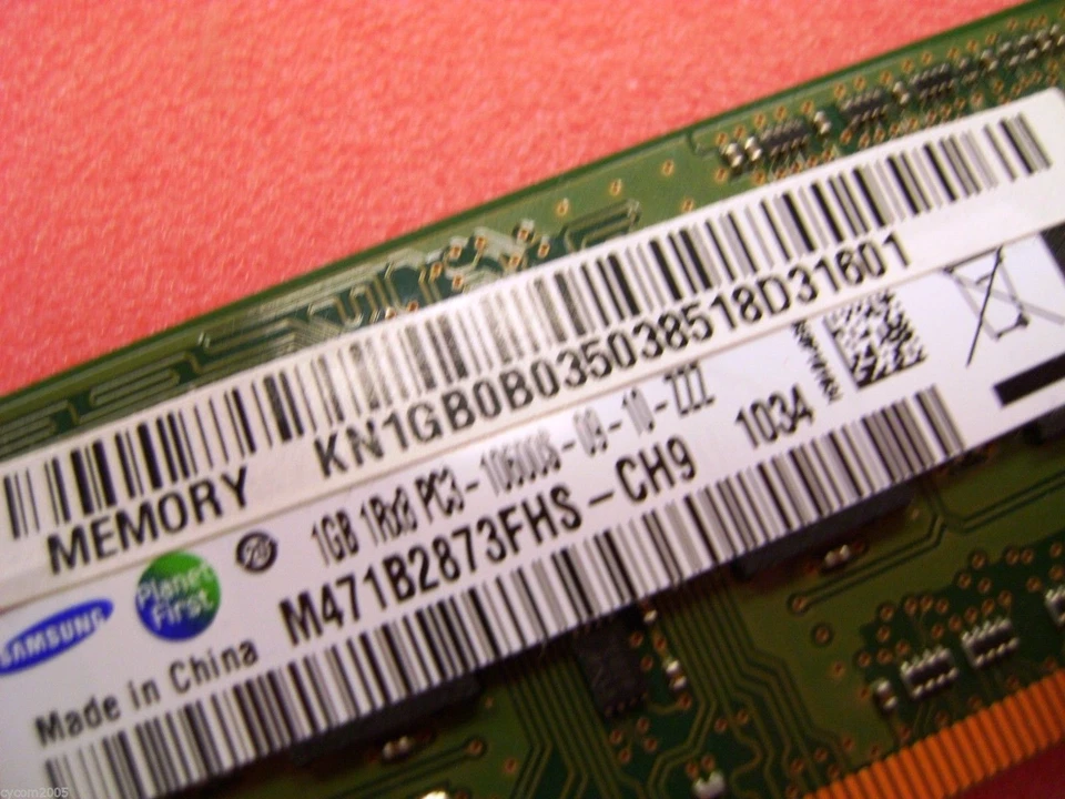 Gateway NV55 * M471B2873FHS-CH9 * Samsung 1 GB PC3-10600 DDR3-1333 - Image 3 of 4