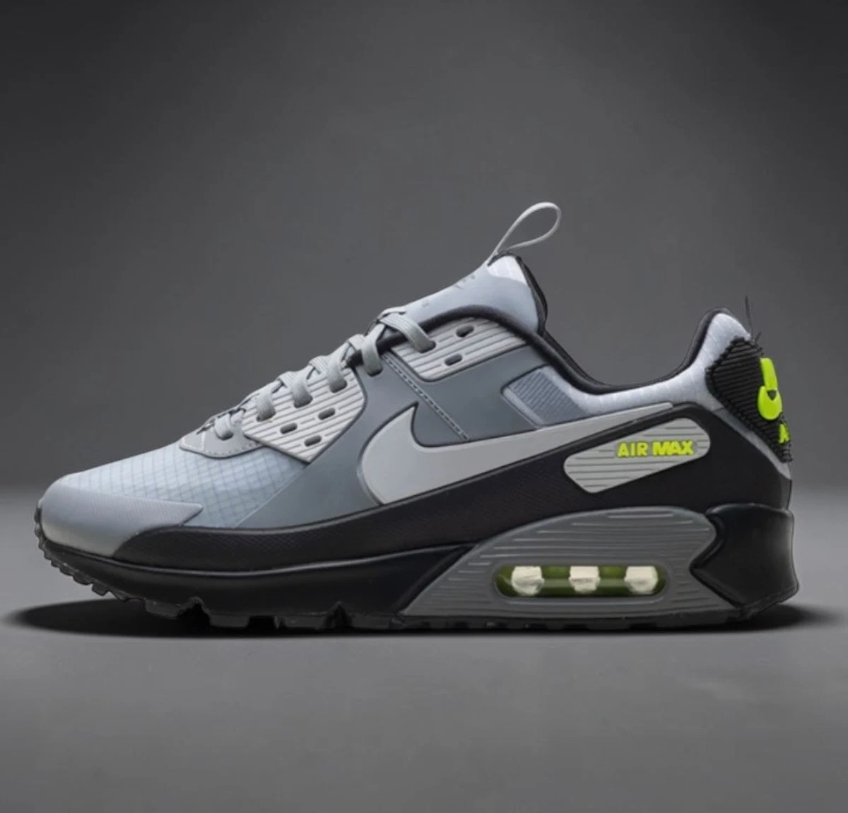 Nike Air Max 90 Drift 'Cool Grey Volt' Mens Running Shoes (NEW) IO1908 065