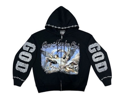 RMCTHEBRAND ( God Blessed You Zip Up Hoodie )