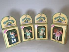 Lot of 4 Vintage 1984 Cabbage Patch Kids Posable Figure Dolls In Original Box