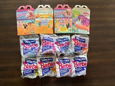 1991 McDonalds Happy Meal Starring Barbie Toys Set of 8 NIP  2 Boxes