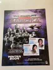 Rittenhouse Complete Battlestar Galactia Sell Sheet 8 1/2 X 11 Mini Poster