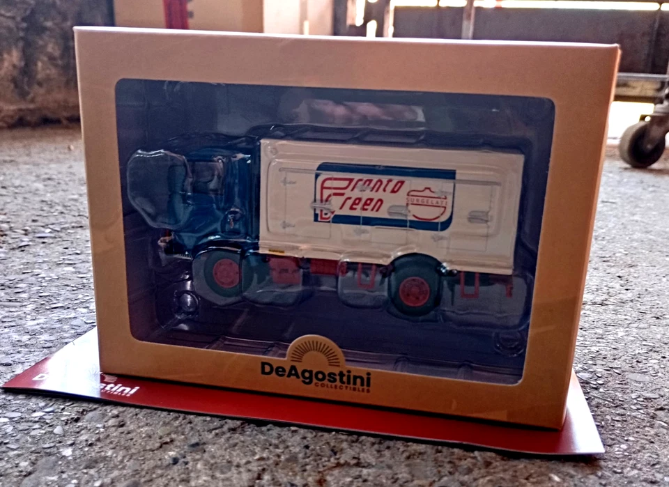 Camion d’epoca FIAT IVECO 79.14 1983 1/43 die-cast DE AGOSTINI - Immagine 4 di 4