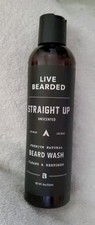 Beard Wash, 8 fl oz - Water-Based Face Cleanser with All-Natural Ingredients ...