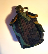 NATO Feldflasche/Kantine inkl. Tarnh&uuml;lle Flecktarn/Woodland (Canteen Cover)