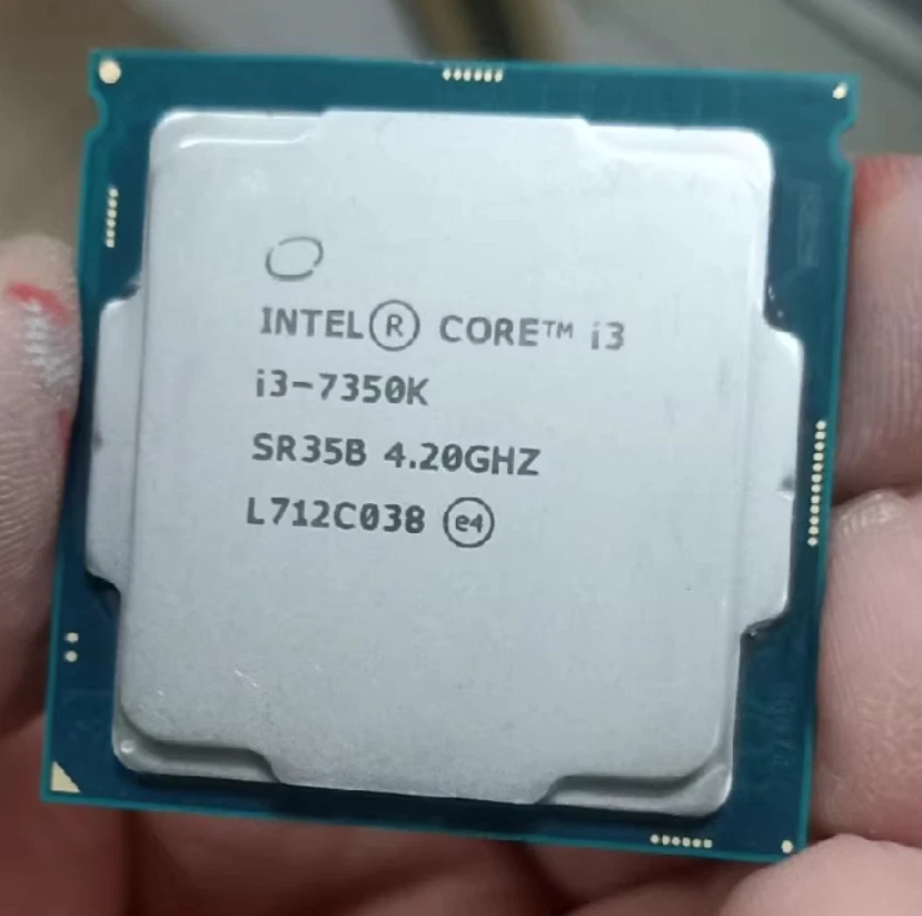 Intel Core i3-7350K 4.2GHz SR35B 4 threads 2-Core 60W LGA1151 CPU Processor - Image 4 of 4