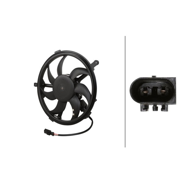 LüFter MotorküHlung 12 V 216 W 2-Polig Hella FüR U.A. Mini Mini-image