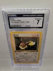 Eevee CGC 7 - Team Rocket - 1st Edition - Vintage Pokemon Card - 2000