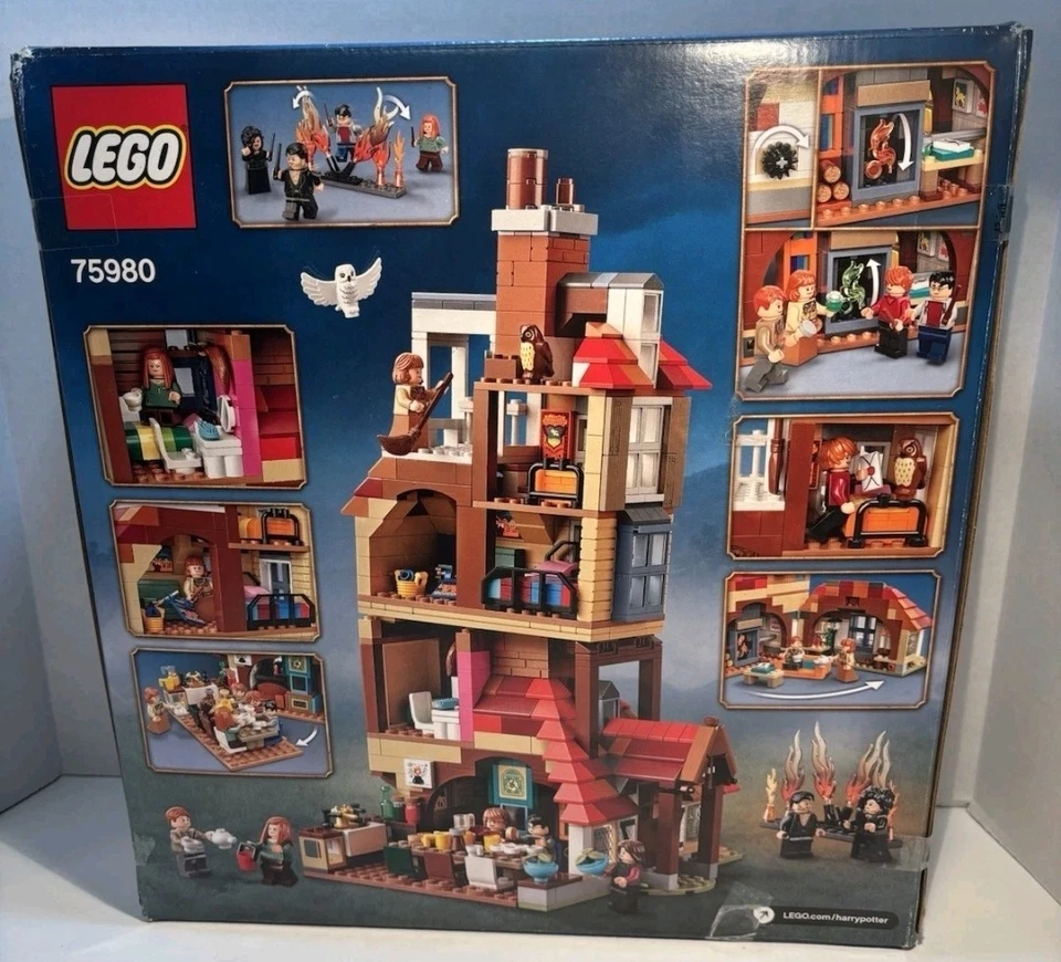LEGO 75980 Harry Potter Attack on the Burrow Brand New FAST SHIPPING! - Image 2 of 2