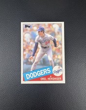 1985 Topps - Orel Hershiser #493 (RC) ROOKIE CARD, Nice!