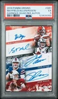2018 PANINI ORIGINS QUAD ROOKIE AUTO MAYFIELD ALLEN ROSEN DARNOLD RC 3/5 PSA 5