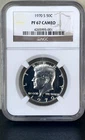 1970 S SILVER Kennedy Half Dollar NGC PF67 Cameo - Absolute GEM!
