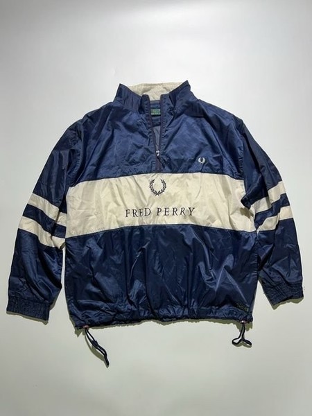 Men Fred Perry Anorak Navy 42