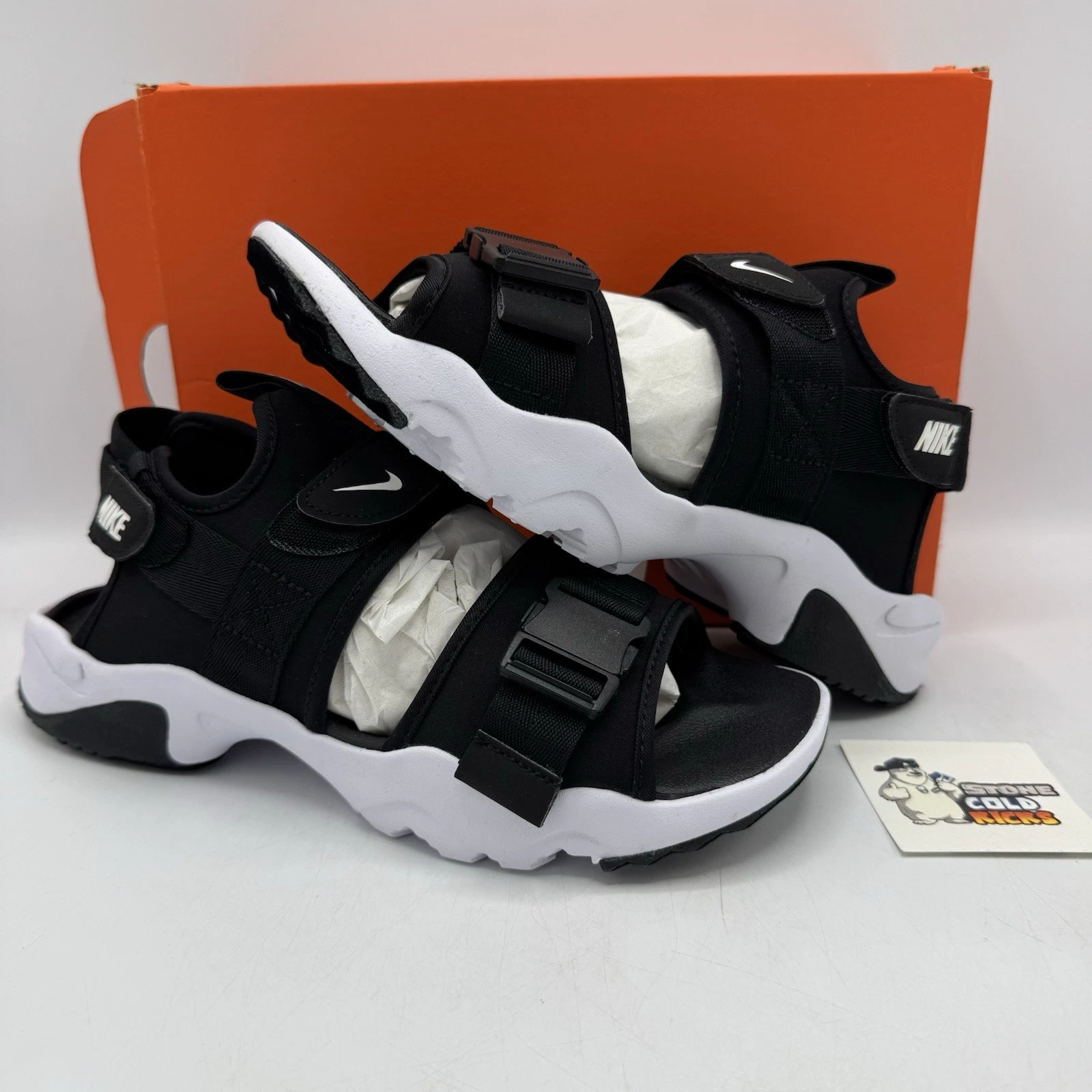 Nike Black Canyon Summer Beach River sandalo in neoprene (CW9704 002) taglia 9