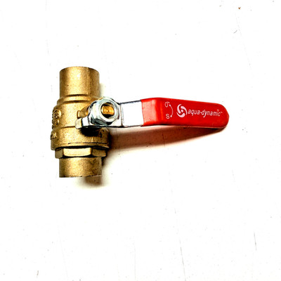 Orgill 3/4 Inch Brass Full Port Ball Valve