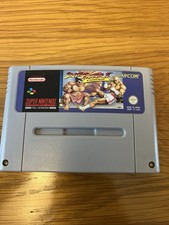 Street Fighter II SNES Super Nintendo PAL
