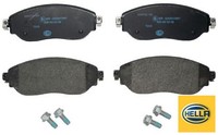 Hella 8DB355021-891 Bremsbelagsatz FüR Scheibenbremse Bremsbelagsatz
