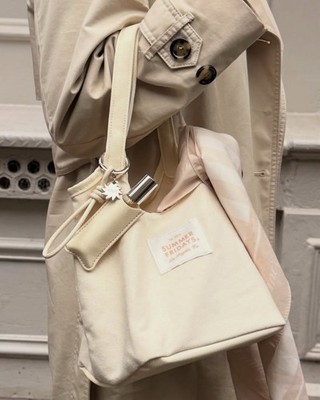 Summer Fridays Sunlit Vanilla Perfume Sample, Bag, Keychain, Scarf, Lip Butter