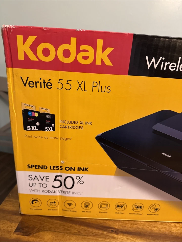 NEW Kodak Verite 55 XL Plus Wireless All-In-One Inkjet Printer - NEW/SEALED BOX - Image 2 of 4