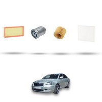 Hoffcar Wartungsset - 4 Filter FüR Toyota Avensis Ii (T25) 2.2 D-4D 93KW Ab 2