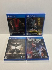 PlayStation PS4 Games Lot – 4Titles – Japanese Version – Used