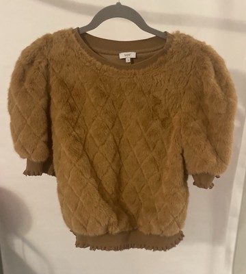 NWT Voy Faux Fur Sweater