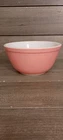 New ListingVintage Pyrex #402 Pink Mixing Bowl 1.5 Qt Flamingo Pink Milk Glass